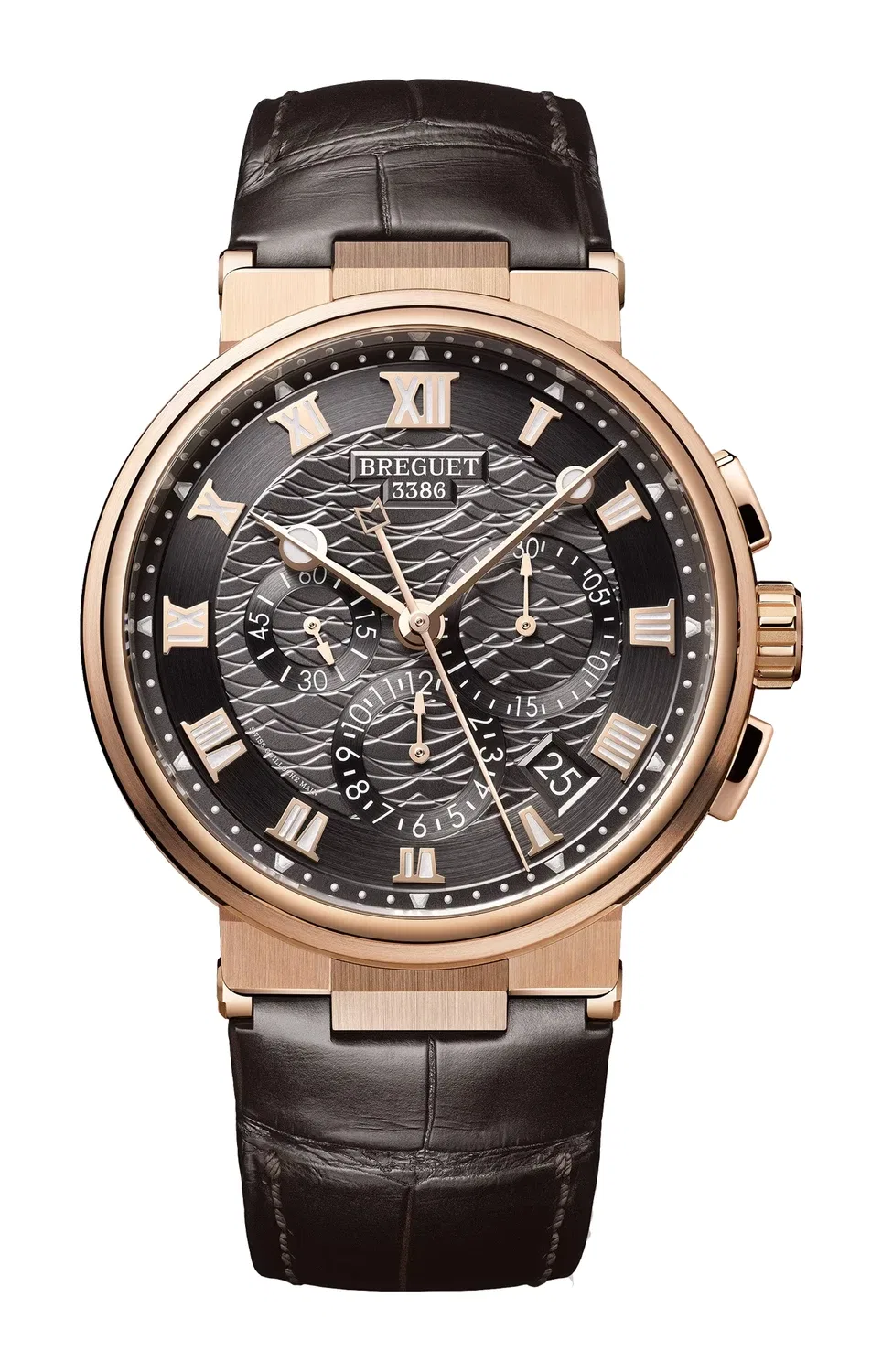 МАРИНСКИЙ ХРОНОГРАФ - 5527BR/G3/9WV BREGUET, золотой
