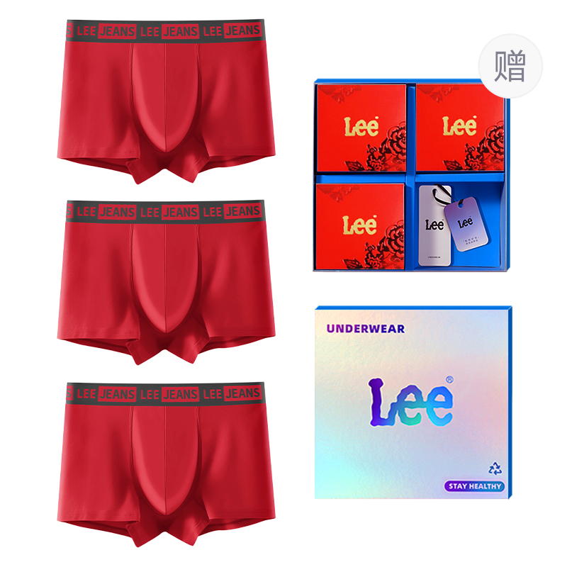 

Lee Классические боксы для нижнего белья 101 мужские 3 шт