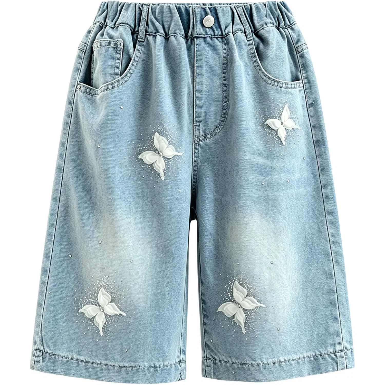 Джинсы средней длины Disney Denim Blue