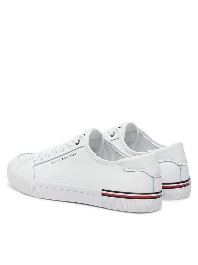 Кроссовки Core Corporate Vulc Leather FM0FM05399 Tommy Hilfiger, белый — фото 3