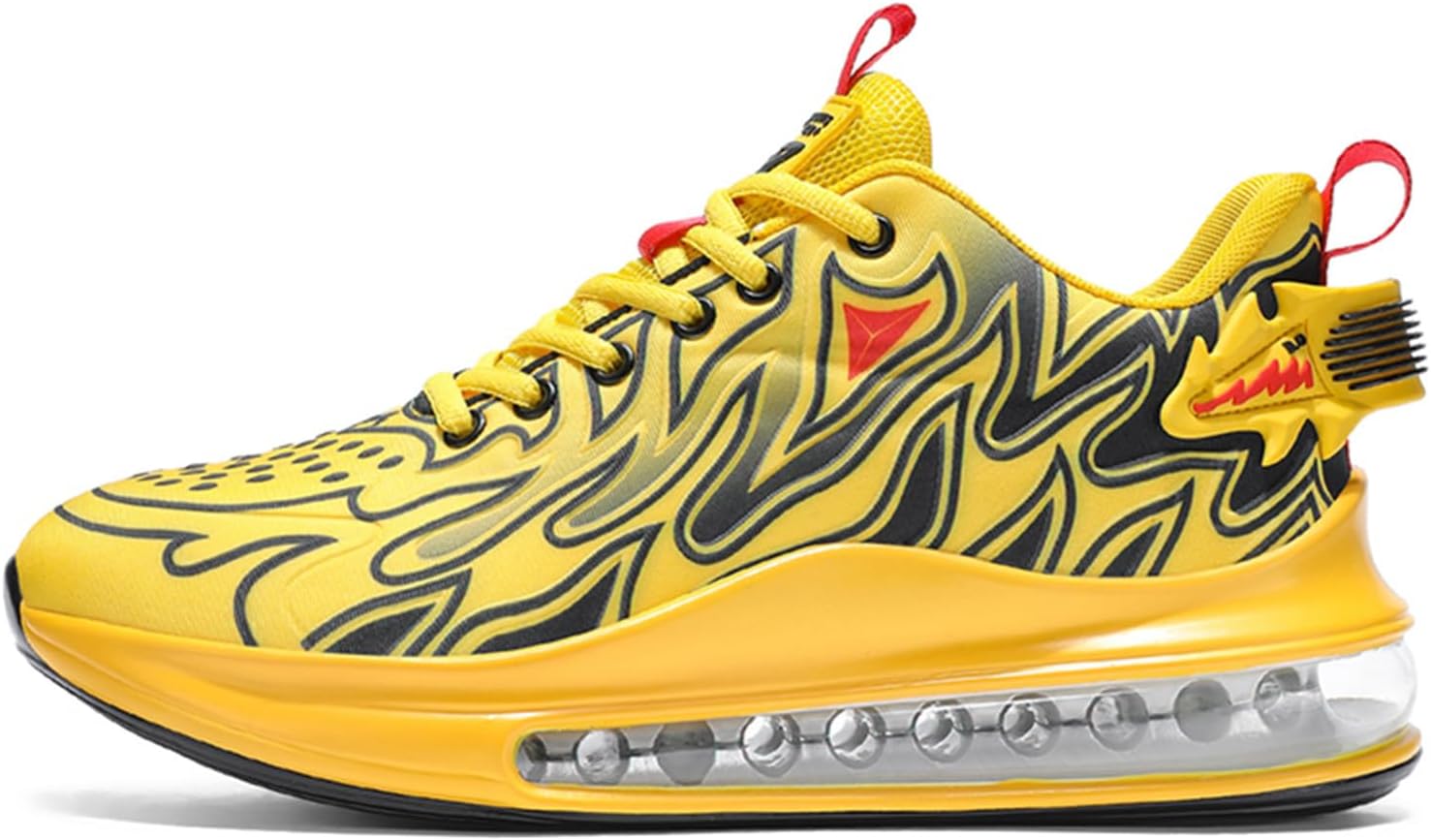 

Мужские кроссовки GSIGUL для бега и ходьбы, спортивные, повседневные, модные, с амортизирующей подошвой, для тренировок в зале, желтый