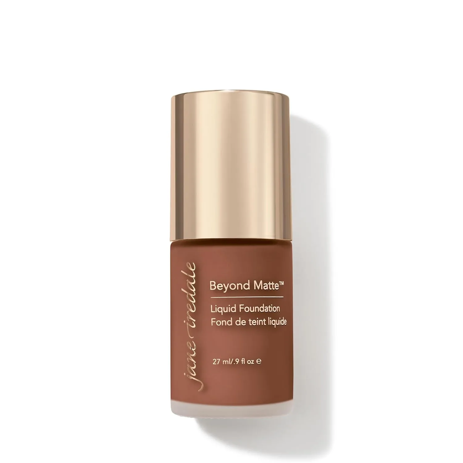Jane Iredale Beyond Matte 3-в-1 Жидкая тональная основа. Легкое, наслаиваемое покрытие с полуматовым финишем. Веганский продукт, не тестируется на животных., M15