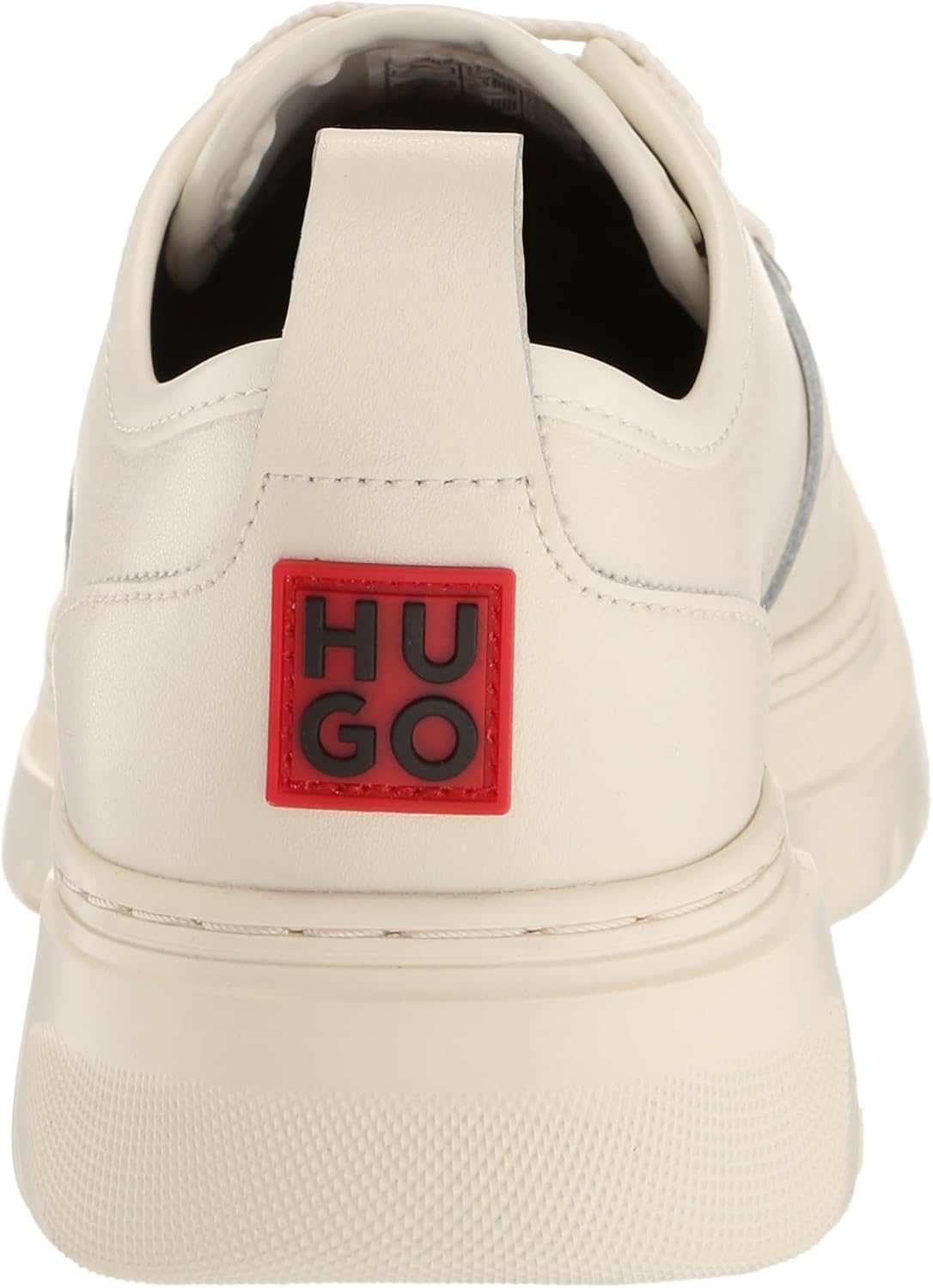 Мужские гибридные оксфордские туфли на шнуровке HUGO, Cream — фото 3