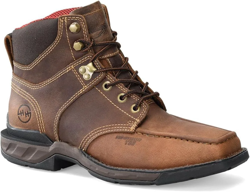 Мужские ботинки Double-H Chet с композитным носком Double-H Boots, коричневый — фото 2