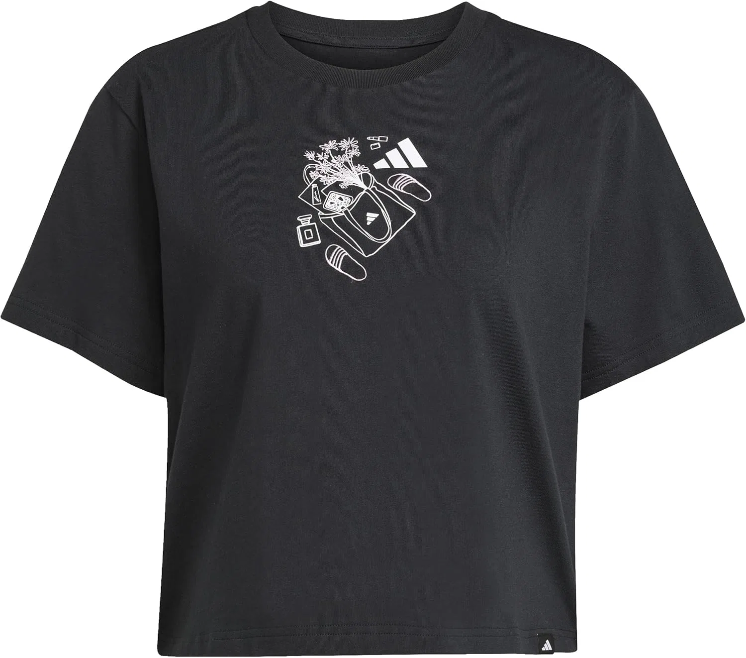 Футболка женская adidas Black/Mini