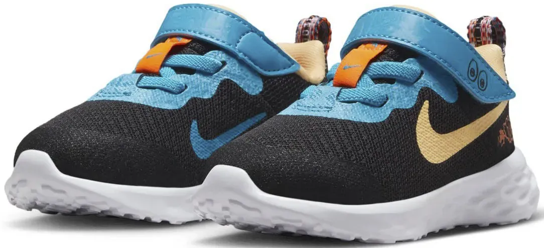 

Кроссовки Nike "REVOLUTION 6 LIL (TDV)", цвет Black-Melon