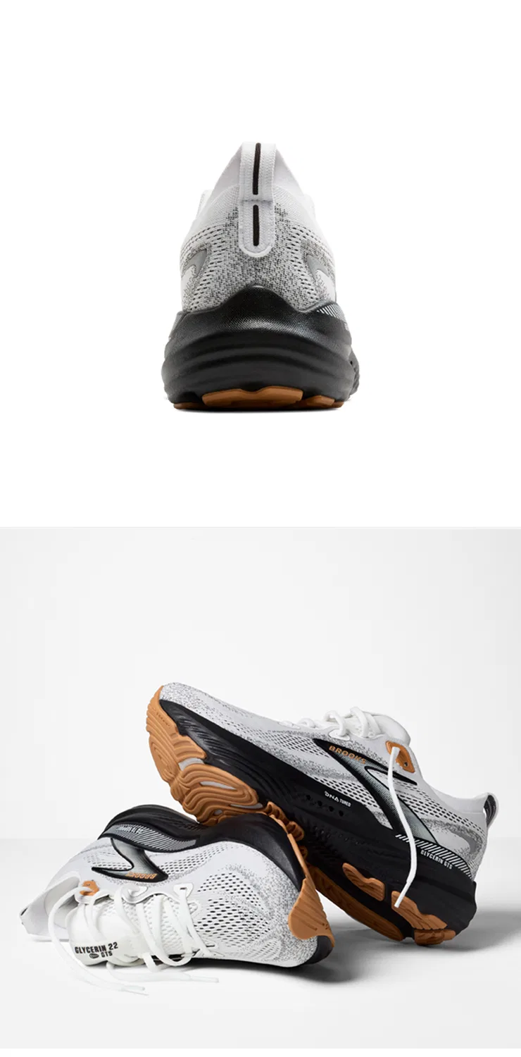 Мужские беговые кроссовки Glycerin GTS 22 Smoke от Brooks Running — фото 3