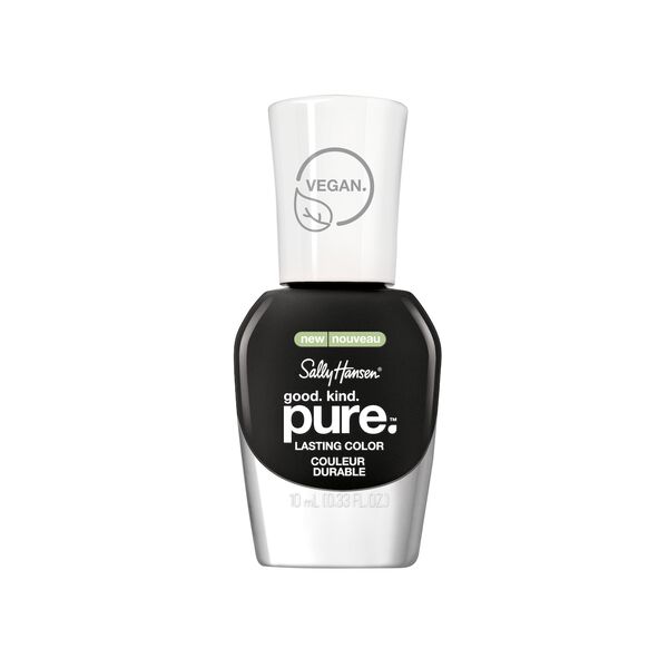 

Веганский лак для ногтей 410 черный камень, 10 мл Sally Hansen Good. kind. pure., цвет 410