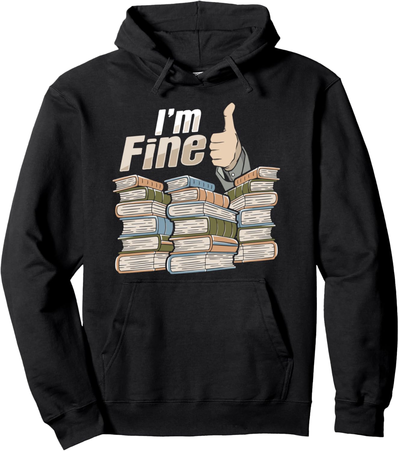 

Худи с дизайном «Каллиграф, книжный червь и книжный червь» Bookworm Design, черный