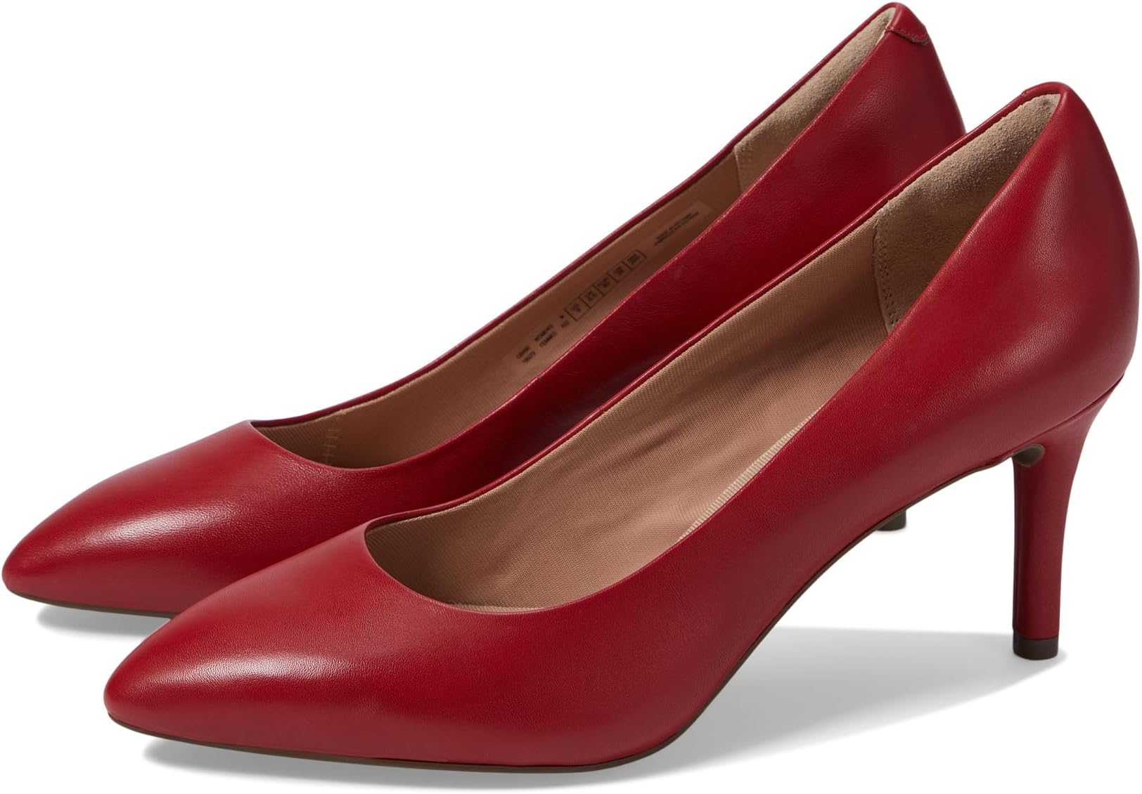 

Туфли Total Motion 75mm Pointed Toe Heel Rockport, цвет Scarlet Leather