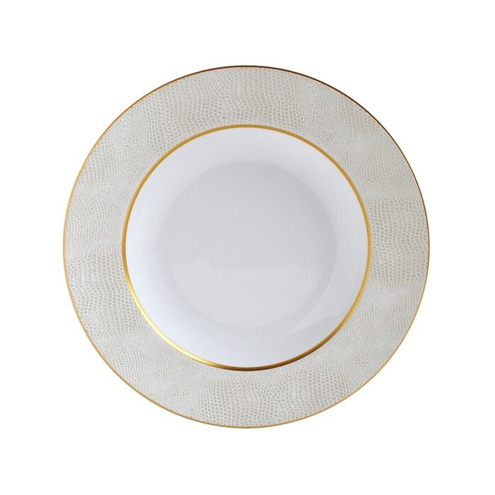 

Bernardaud Sauvage Суповая миска с белыми краями, мультиколор