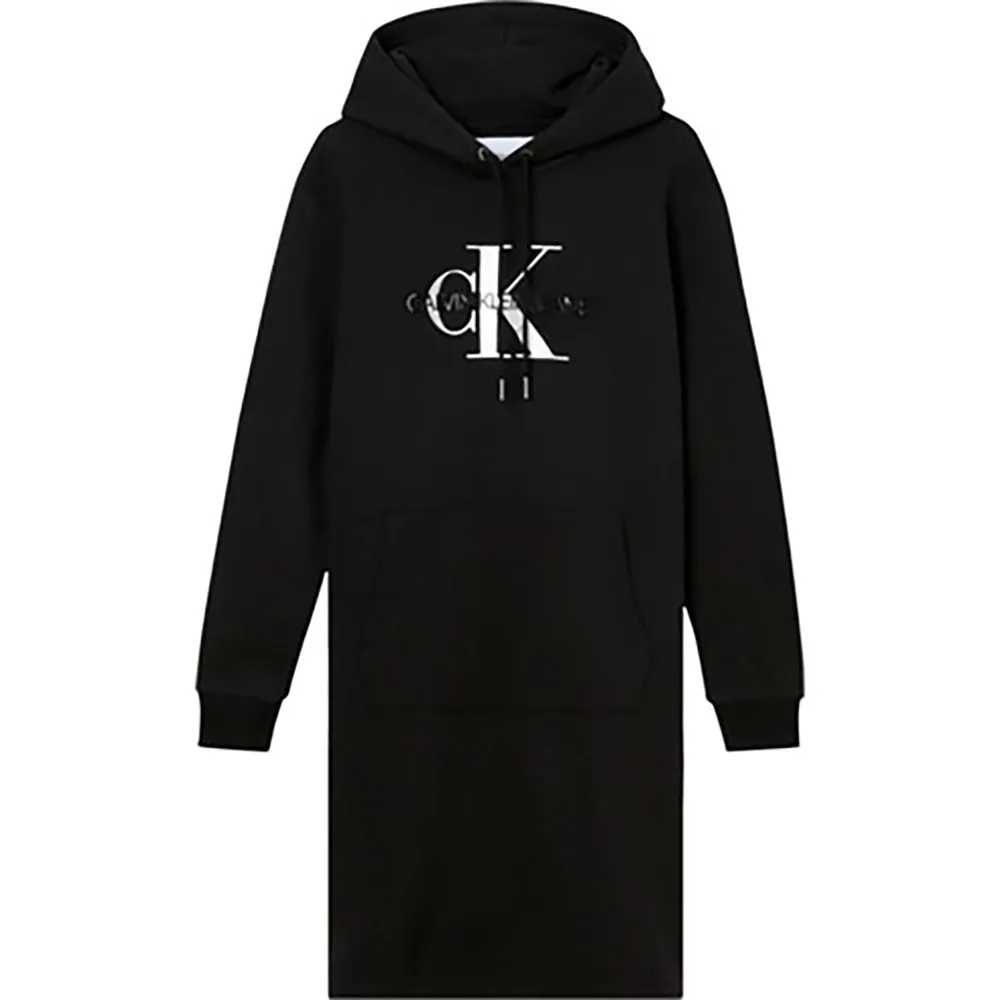 

Платье Calvin Klein J20J217424 long sleeve short, черный