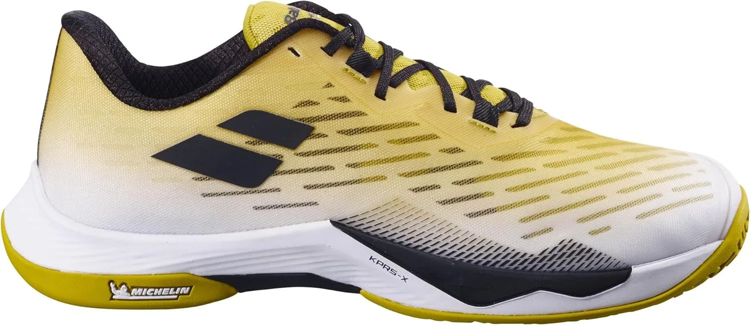 Кроссовки для бадминтона Babolat Shadow Tour 5, White X Gold — фото 3