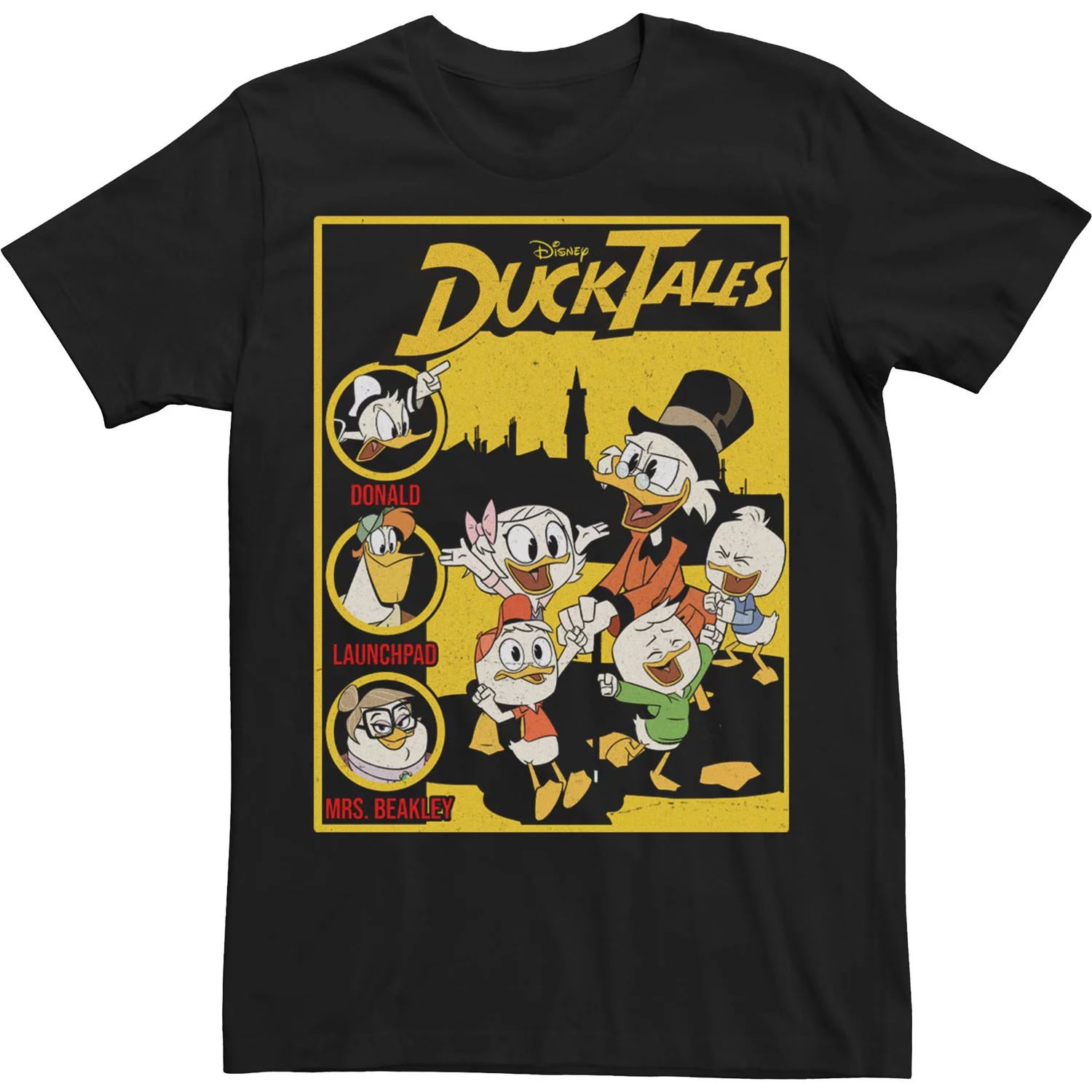 

Мужская футболка-обложка Disney DuckTales Group Shot Licensed Character