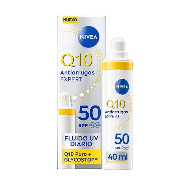 Флюид Nivea — Антивозрастная с Q10 и SPF + Rutina Antiedad, 40 мл — фото 3