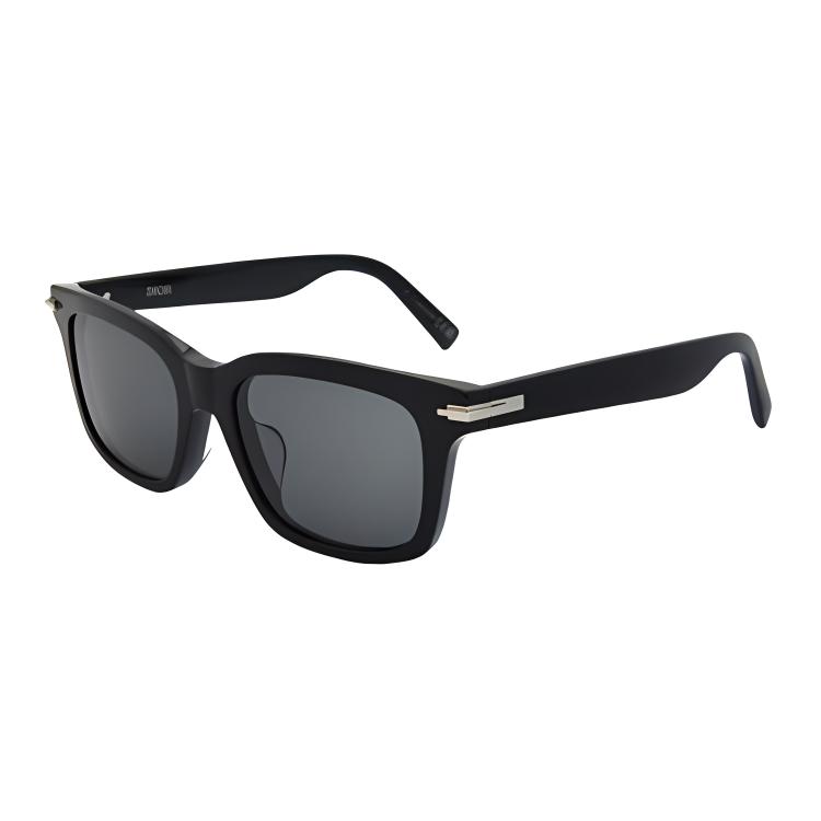 

DIOR Квадратная оправа для солнцезащитных очков Мужские черные, Black