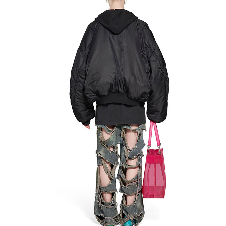 Куртка унисекс Balenciaga, цвет Black — фото 3