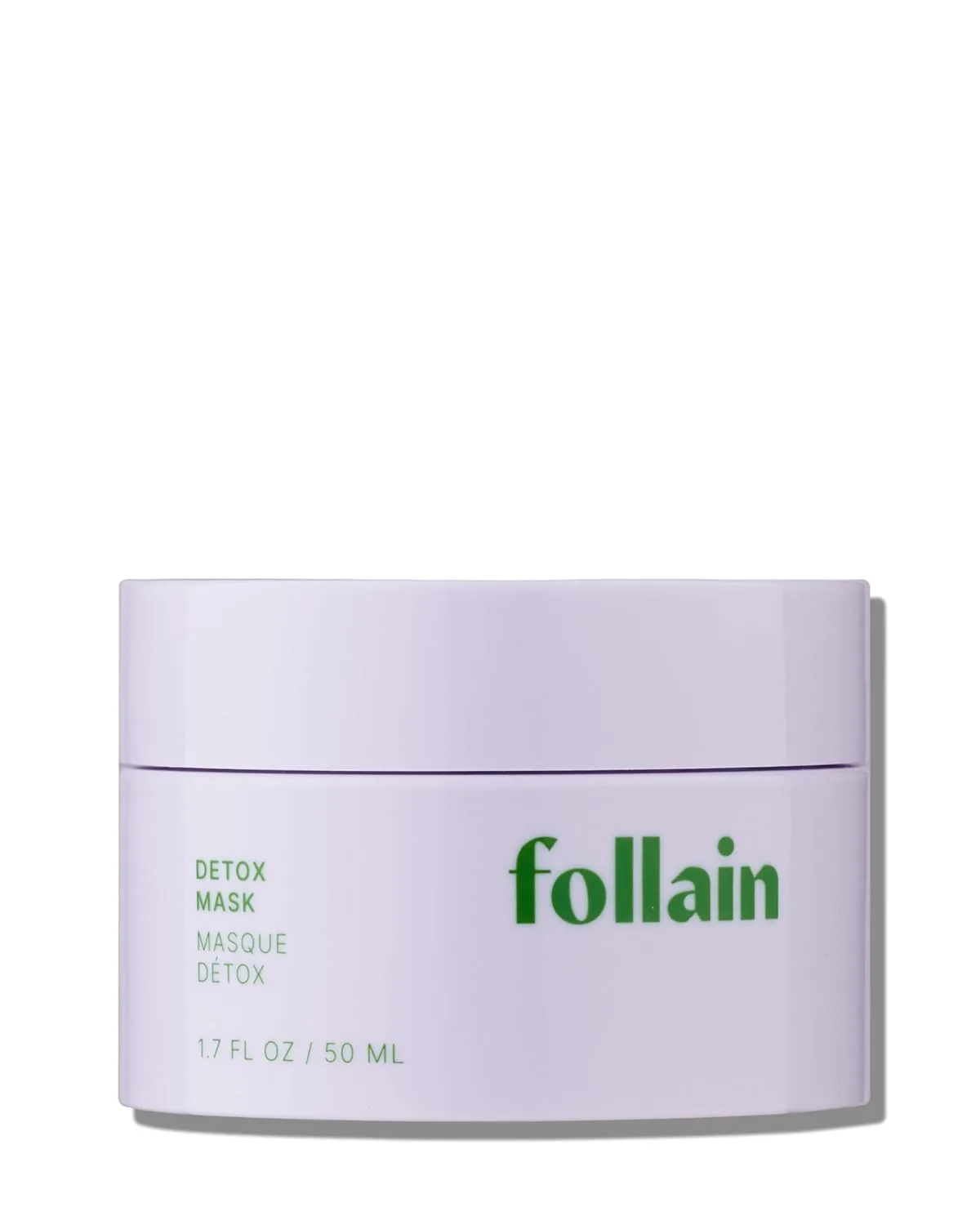 Маска для лица Follain — Clay Detox Face Mask для комбинированной и жирной кожи, глубоко очищает, сужает поры, 50 мл