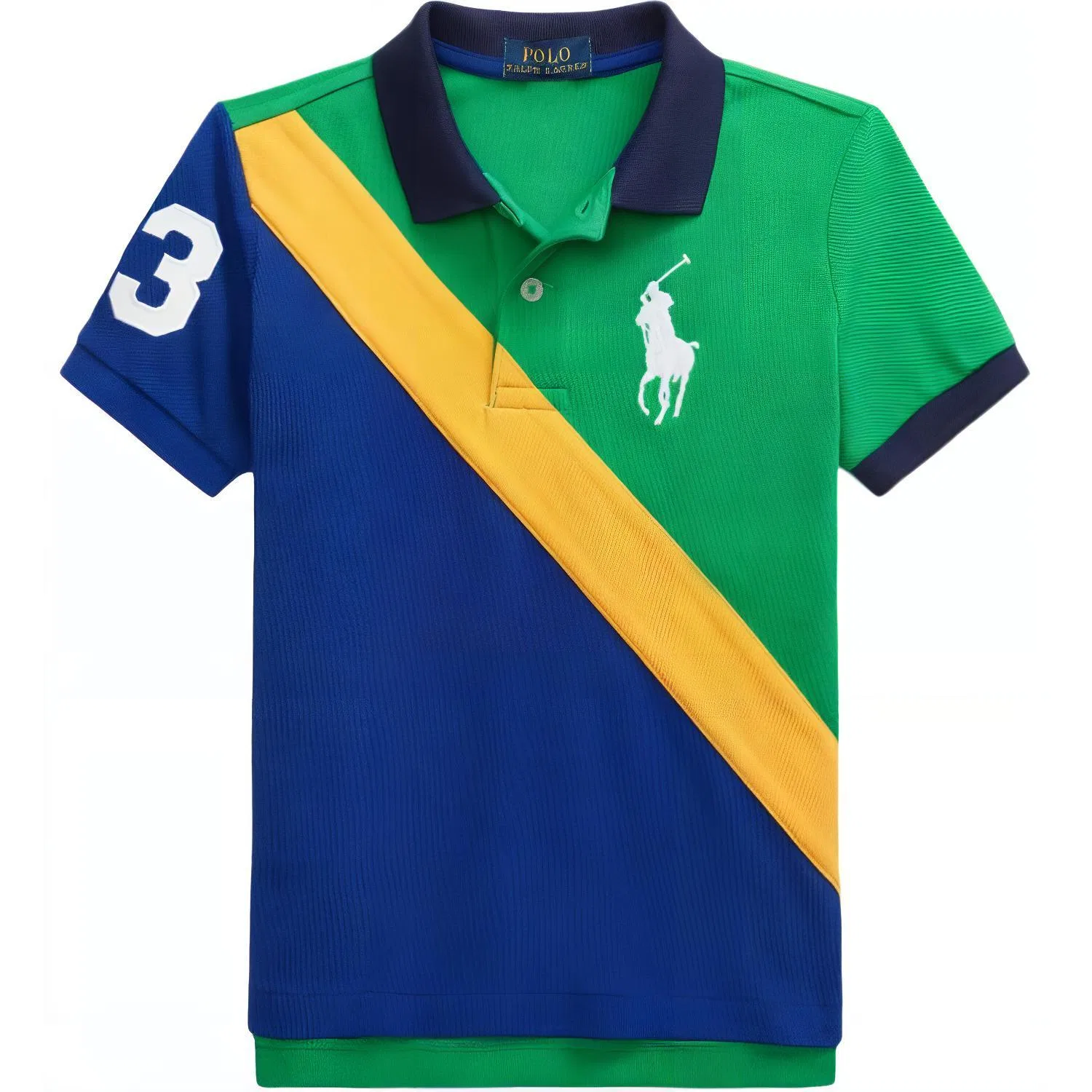 Футболка зеленая Polo Ralph Lauren для детей