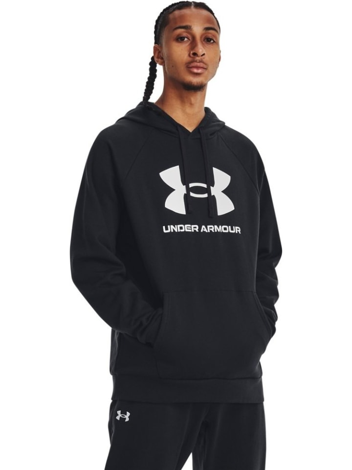 

Толстовка UA Rival Fleece Logo Hoodie Under Armour, черный