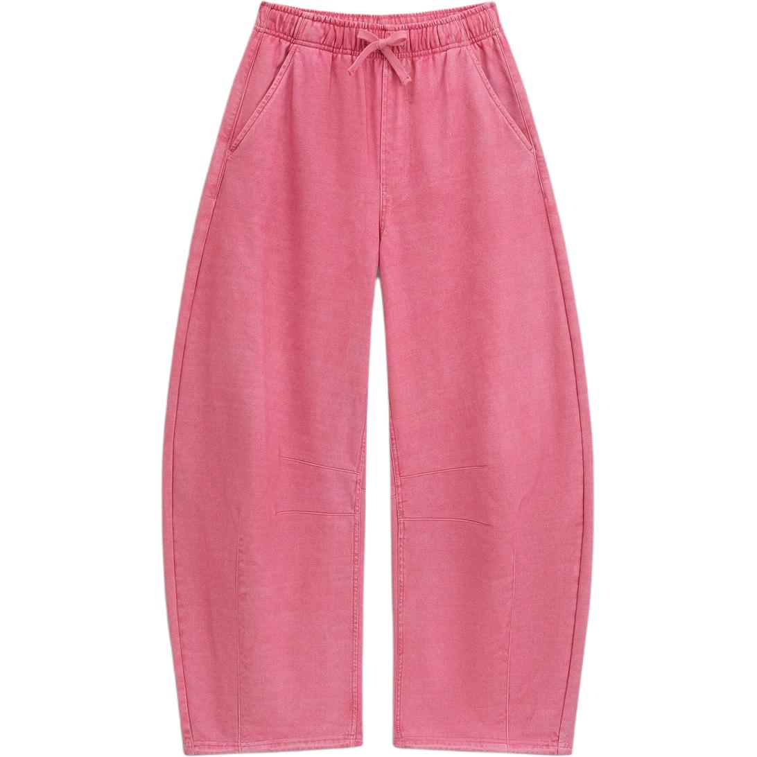 

GAP Повседневные брюки женские, розовые, средней плотности, другие цвета