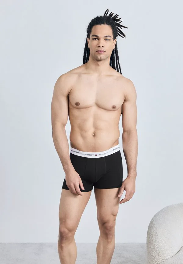7Pack фирменные трусы с повторяющимся логотипом и поясом Tommy Hilfiger, Multi-Coloured