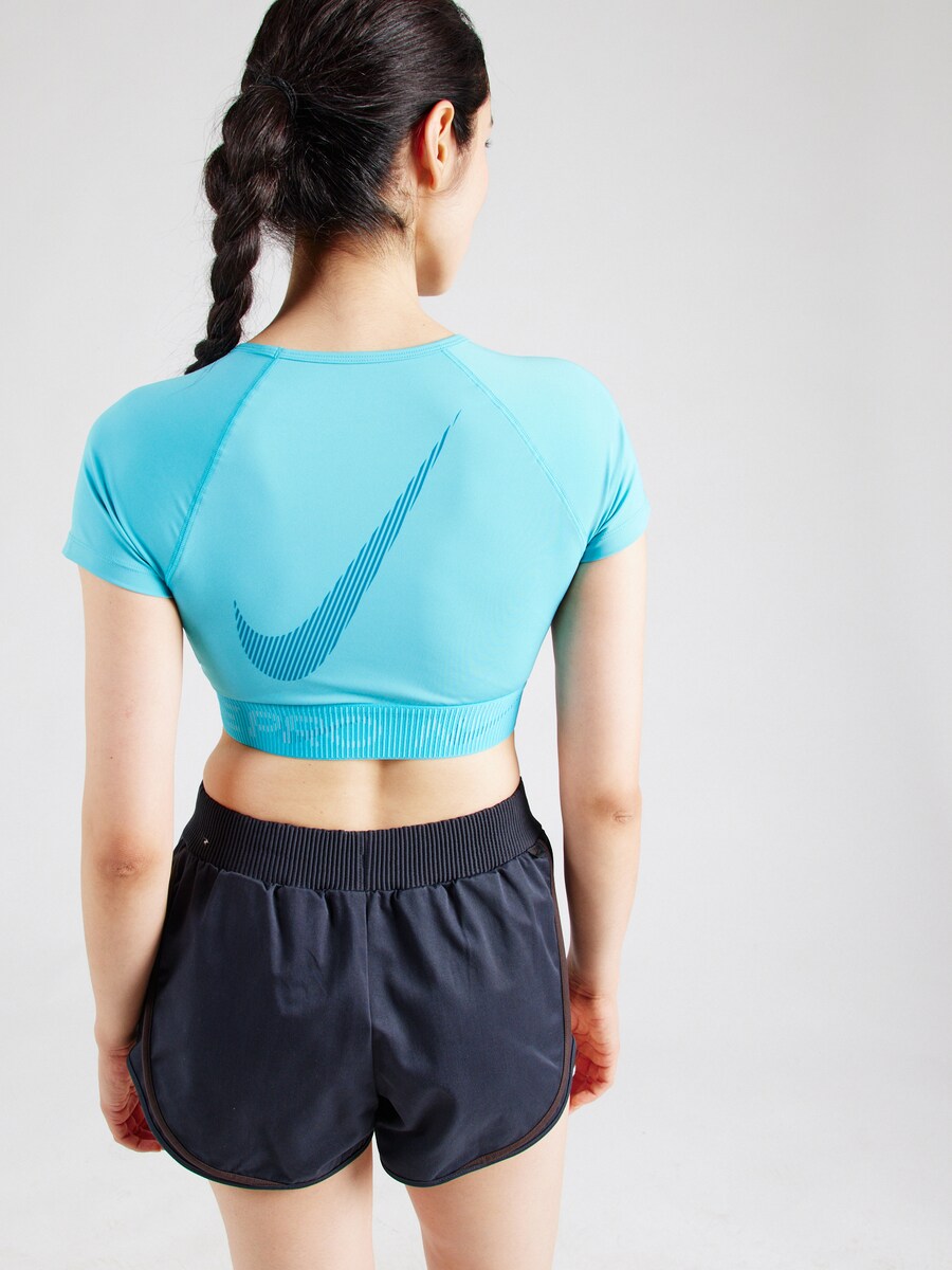 Футболка Performance NIKE, цвет Aqua/Cyan blue — фото 2