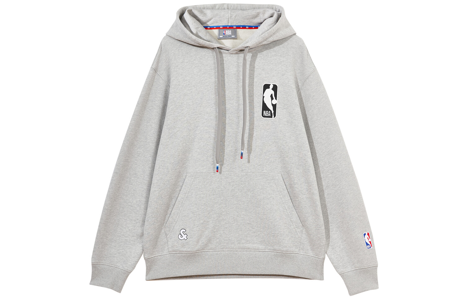 

Совместная толстовка Nba X JACK & JONES X NBA, унисекс Jack Jones, серый