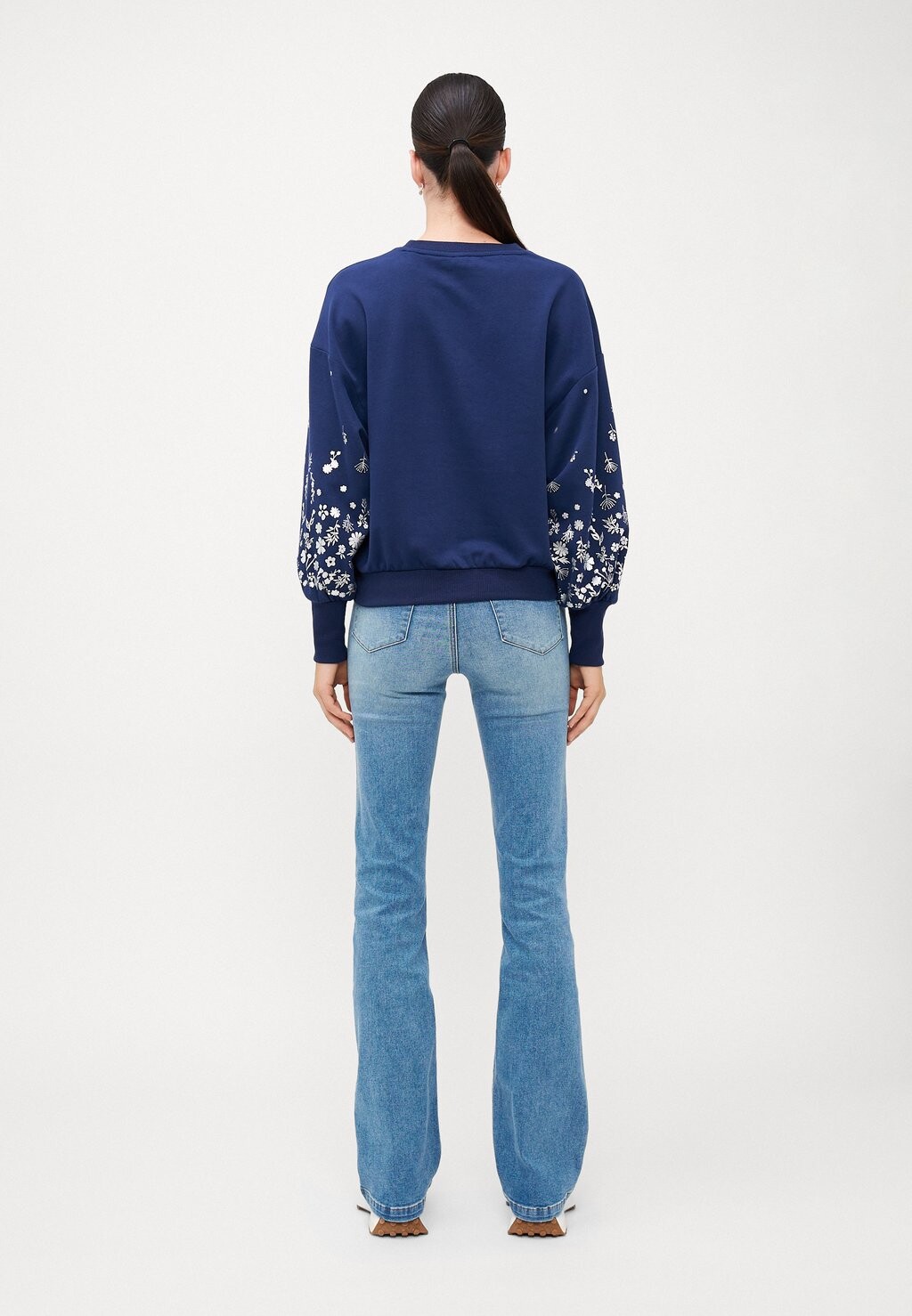 

Толстовка ONLBROOKE FOIL O NECK ONLY Tall, темно-синий