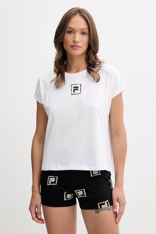 

Хлопковая пижама Fila, белый