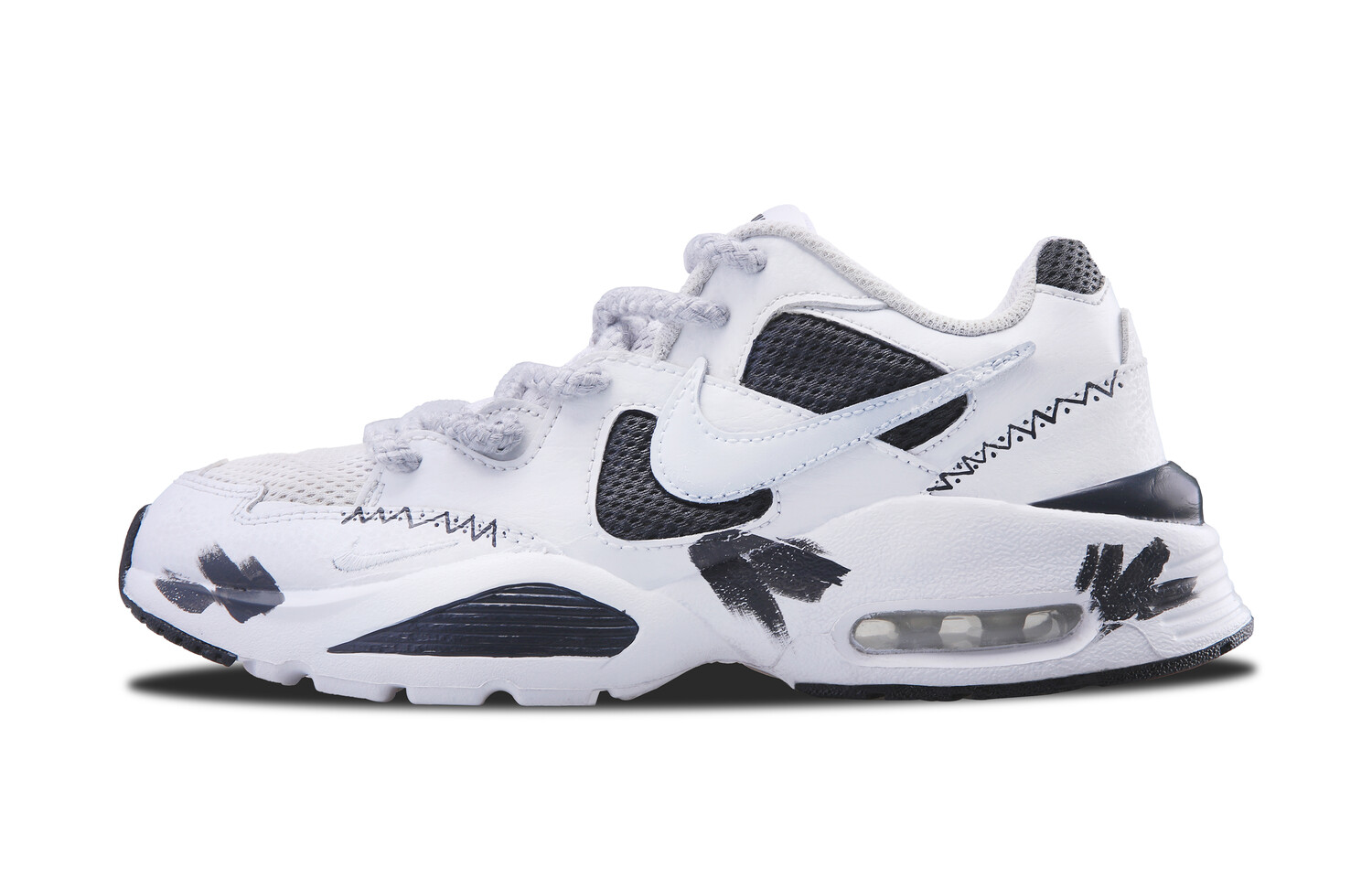 

Кроссовки Air Max Fusion женские с низким верхом, черные Nike