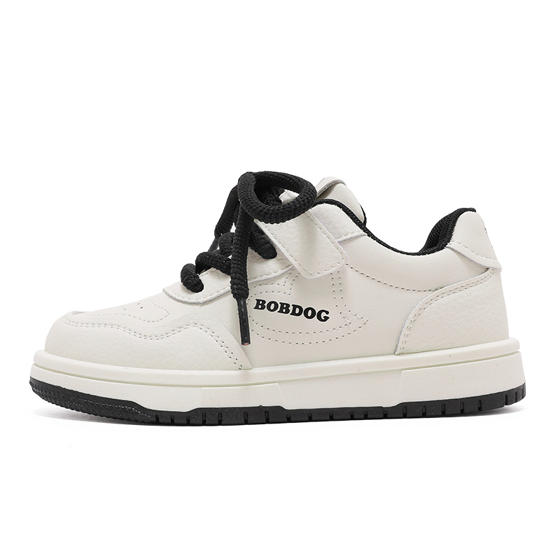 

Детские скейтерские кроссовки Kids BOBDOG, бежевый/черный