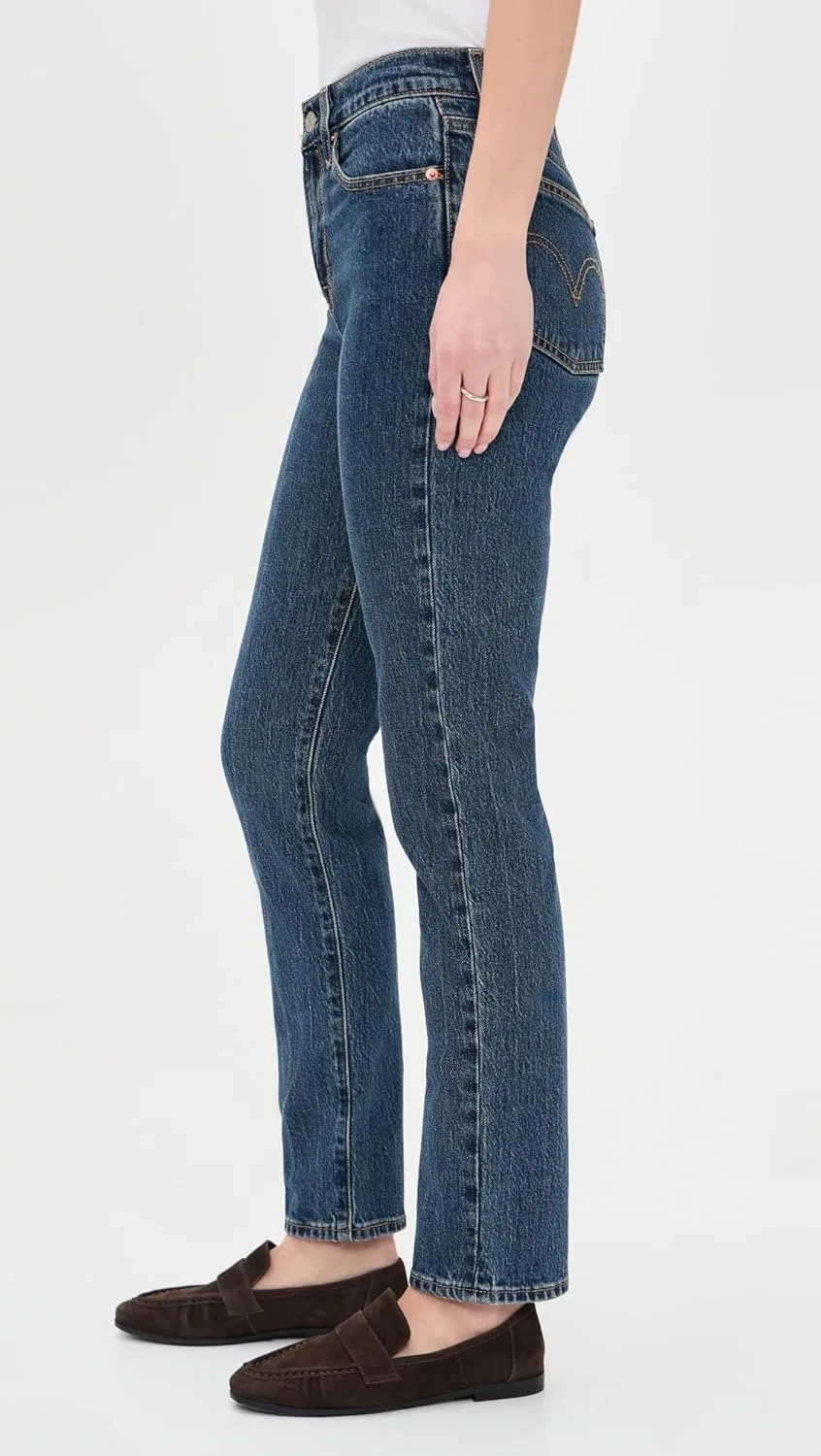 Джинсы Levi's Wedgie Slim, цвет Destiny Stone — фото 4