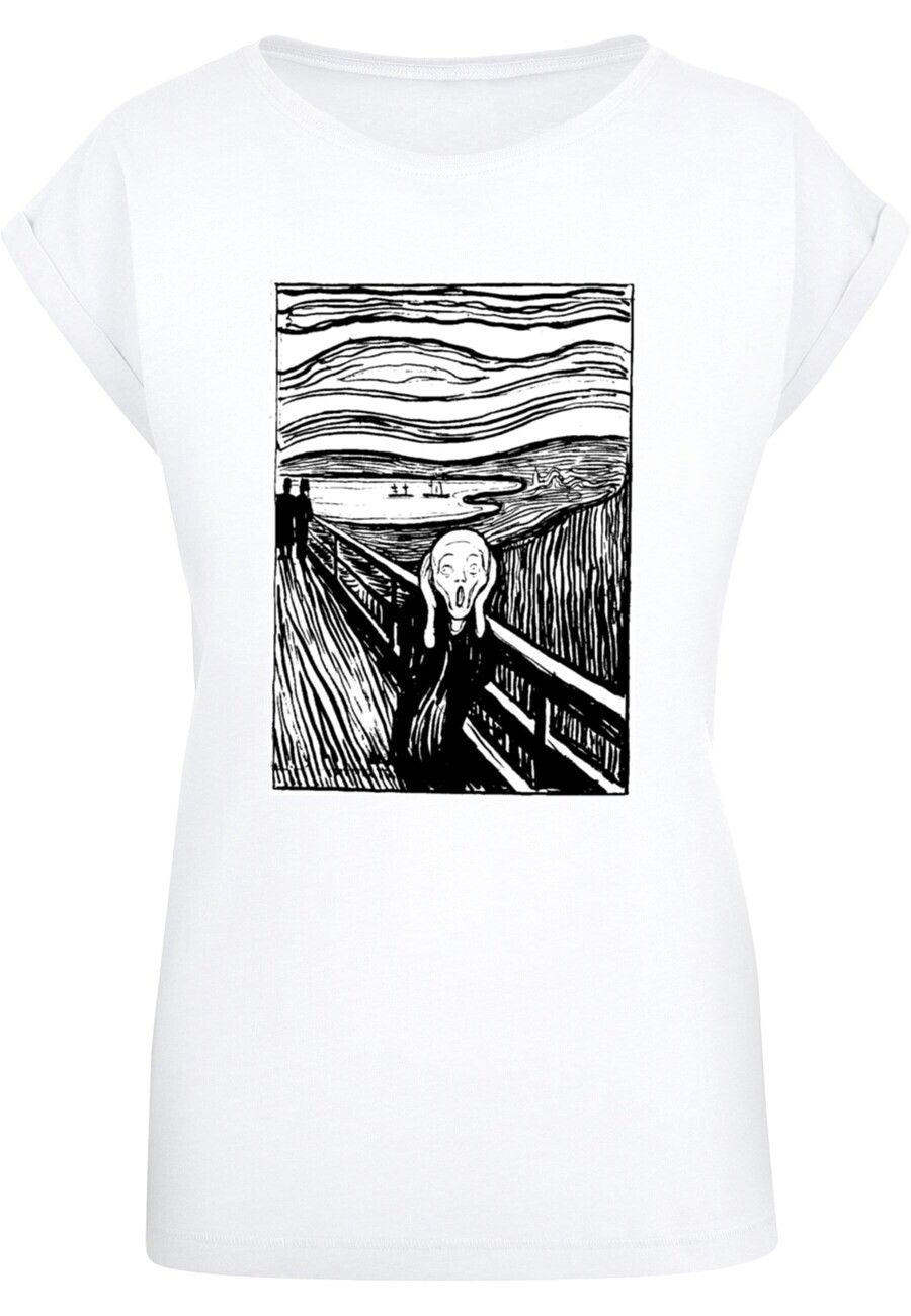 

Футболка Merchcode Shirt APOH - Munch Lino, белый