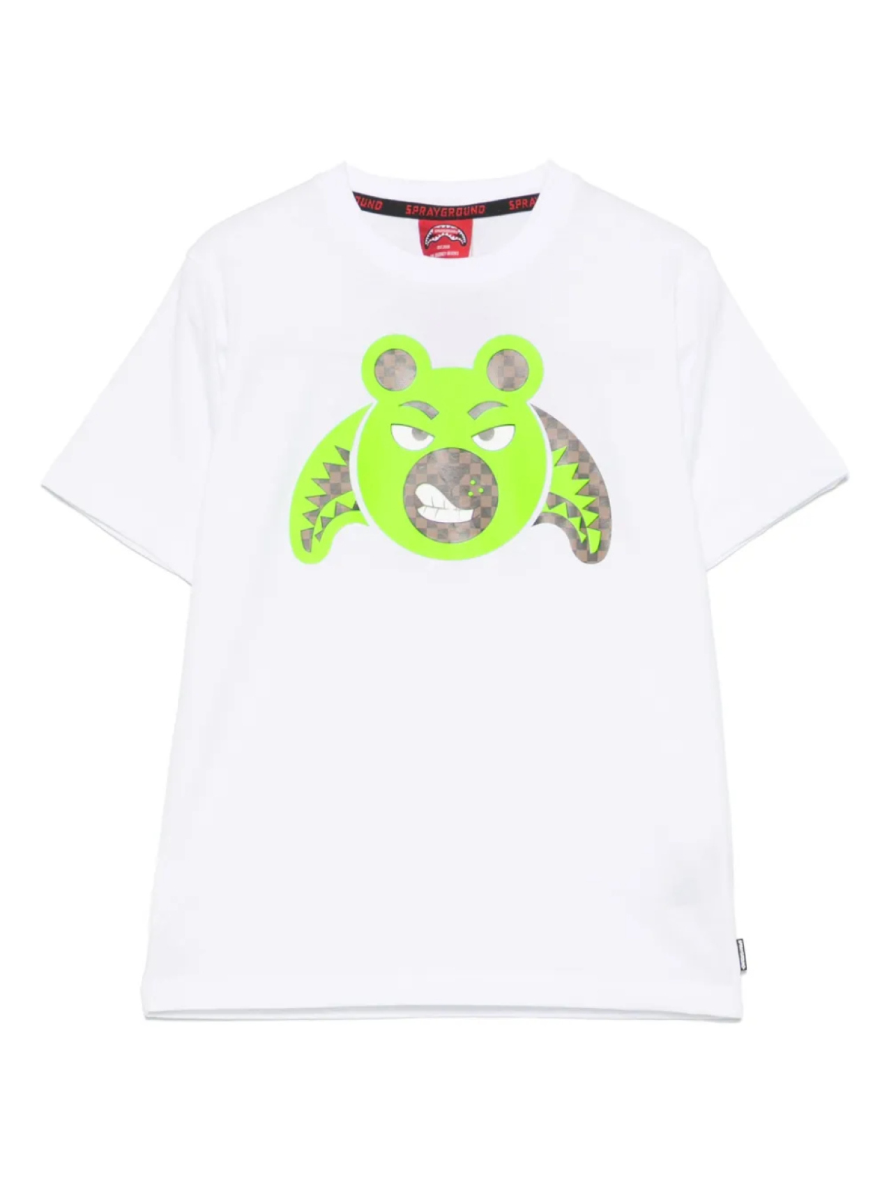 

Футболка с надписью «Money Bear» для детей Sprayground kid, белый