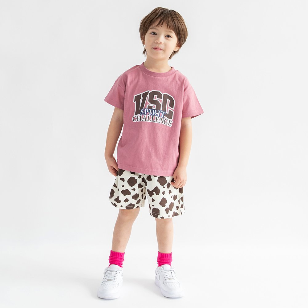Футболка с коротким рукавом с разнообразными графическими принтами Branshes, 37: Rose Pink_Logo — фото 3