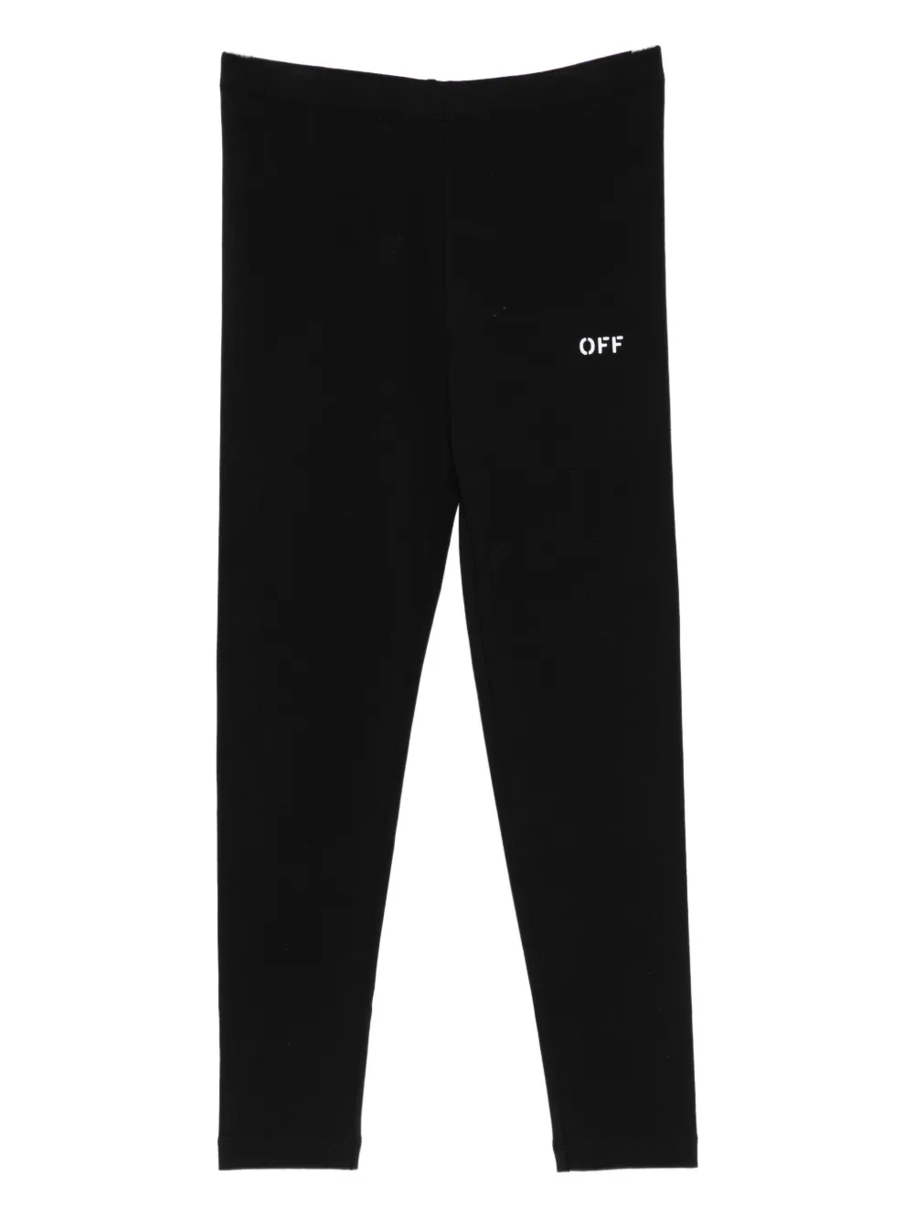 

Брюки с принтом логотипа OFF-WHITE KIDS, черный