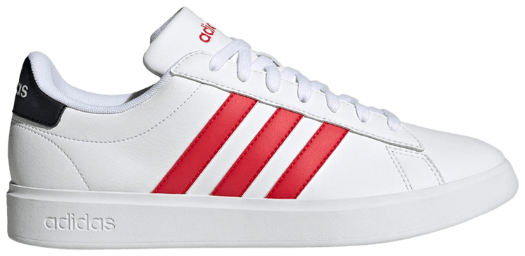 

Кроссовки adidas Grand Court 2.0 'White Better Scarlet', белый