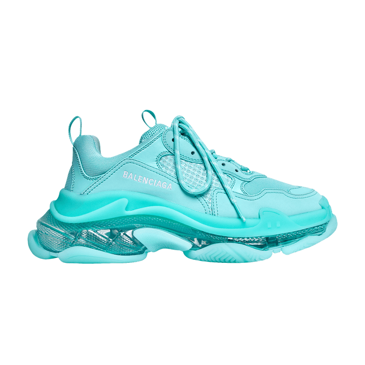 

Кроссовки Balenciaga Triple S Sneaker 'Clear Sole - Turquoise', синий