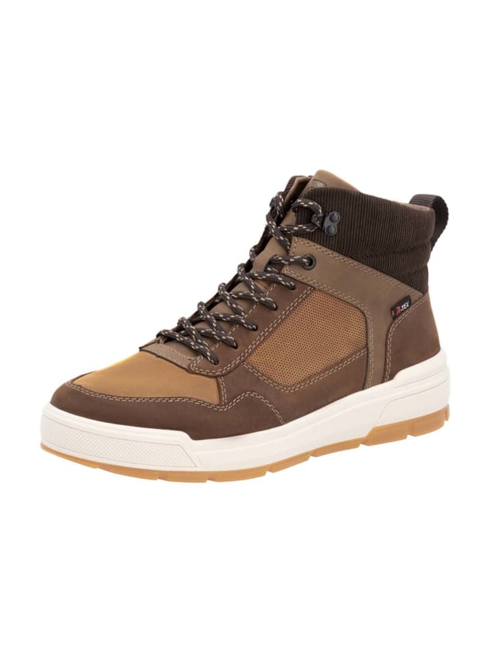 

Rieker Ботинки на шнуровке коричневого цвета