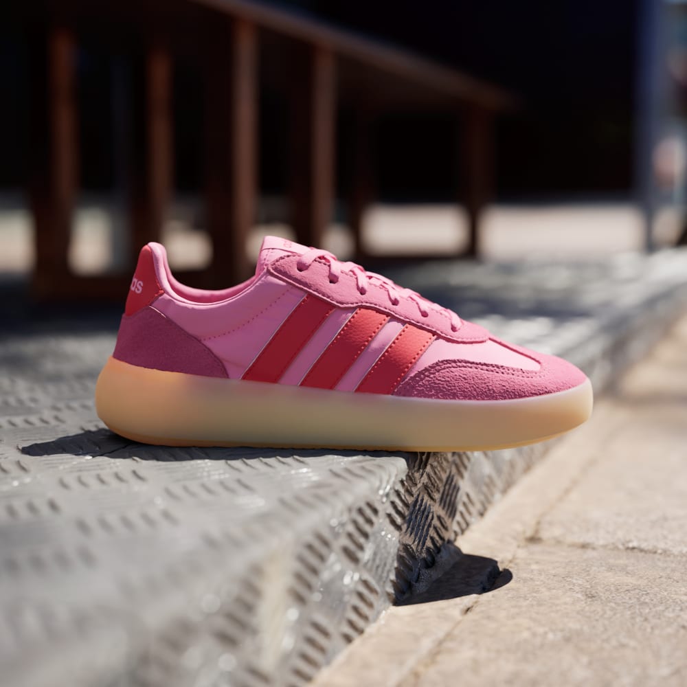 Кроссовки Adidas Barreda Decode Shoes, цвет Bliss Pink/Pure Ruby/Pink Fusion — фото 2