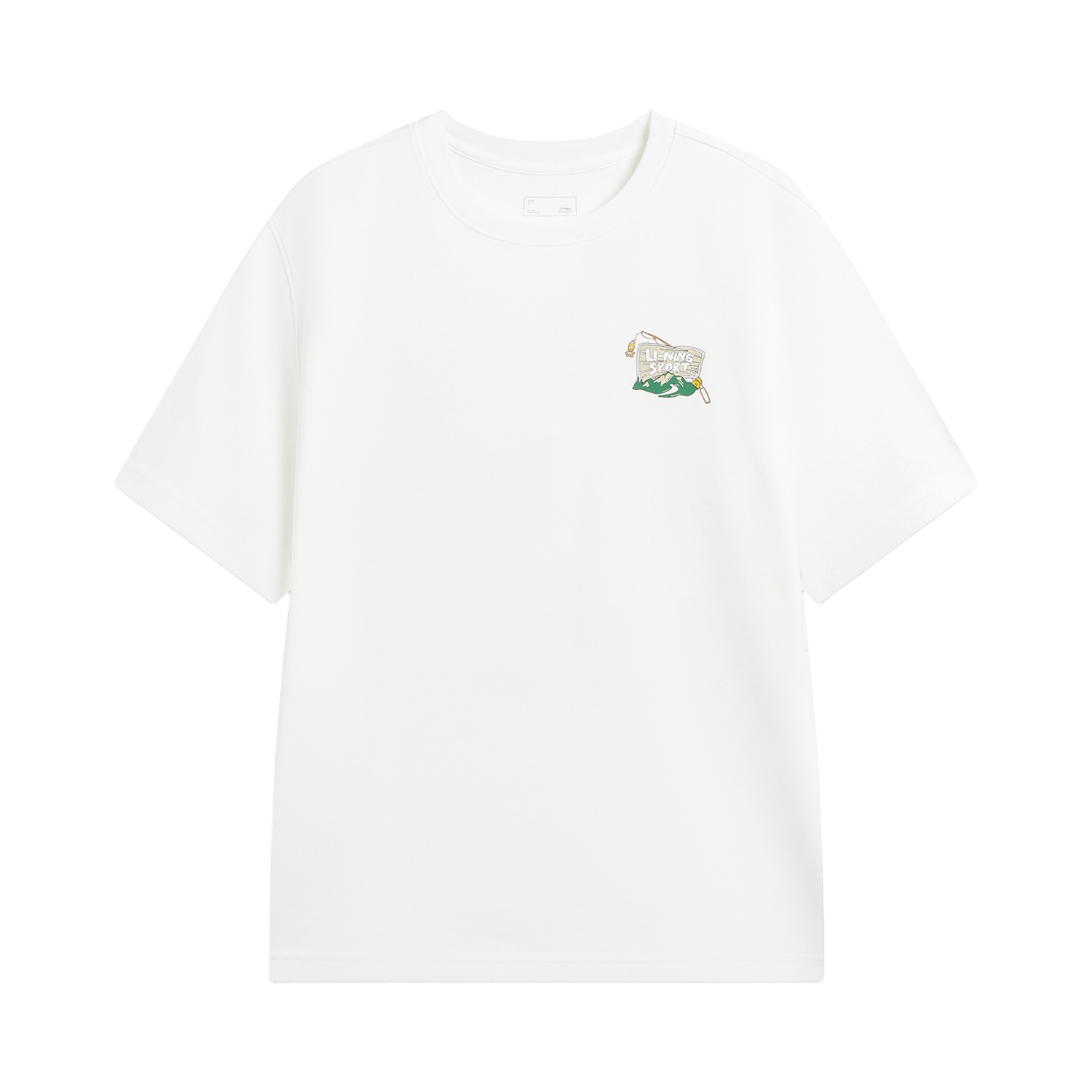 

Линия спортивной одежды Li-Ning "Спортивная жизнь" Футболка унисекс, белый