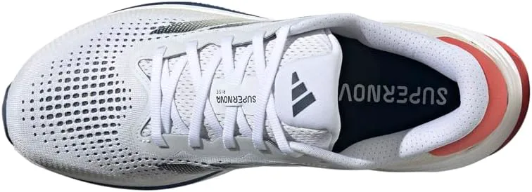 Мужские кроссовки для бега Adidas Supernova Rise - белые, белый — фото 4