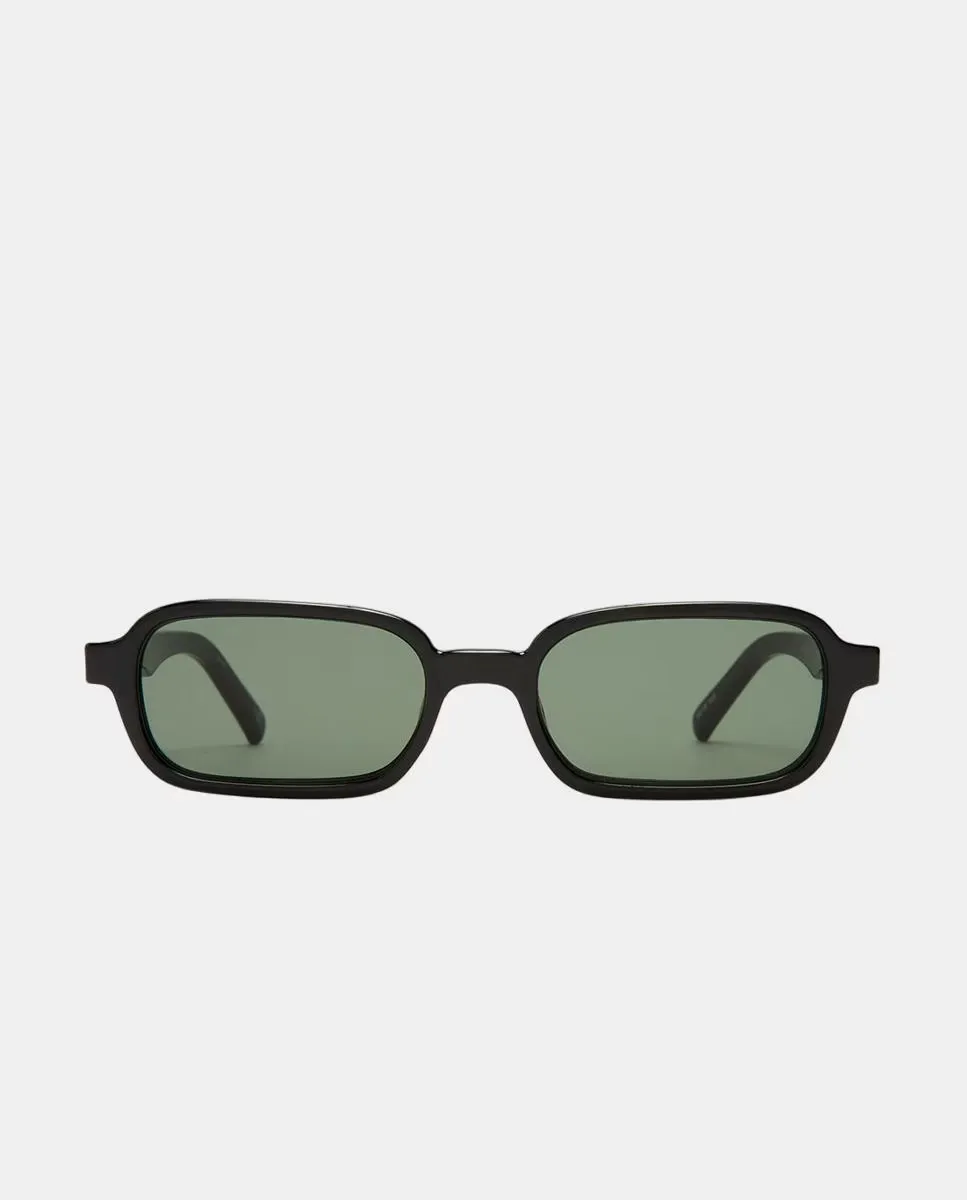 

Солнцезащитные очки унисекс прямоугольные литые Le Specs, черный