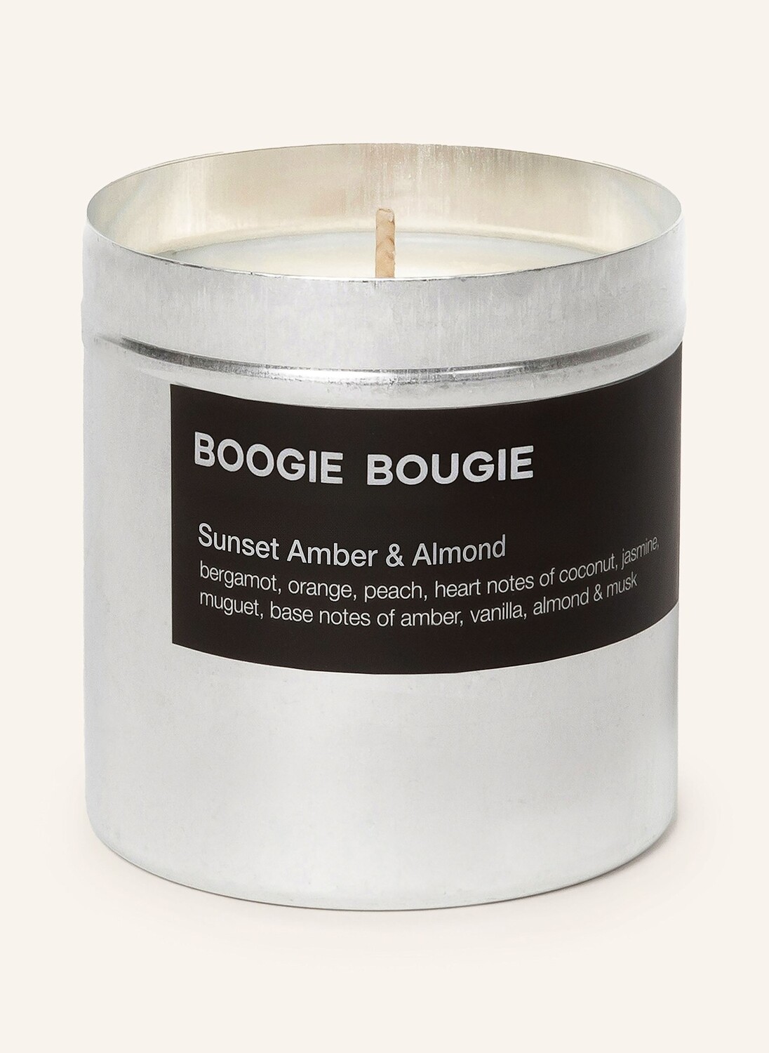 

BOOGIE BOUGIE Ароматическая свеча Boogie Bougie SUNSET AMBER & ALMOND