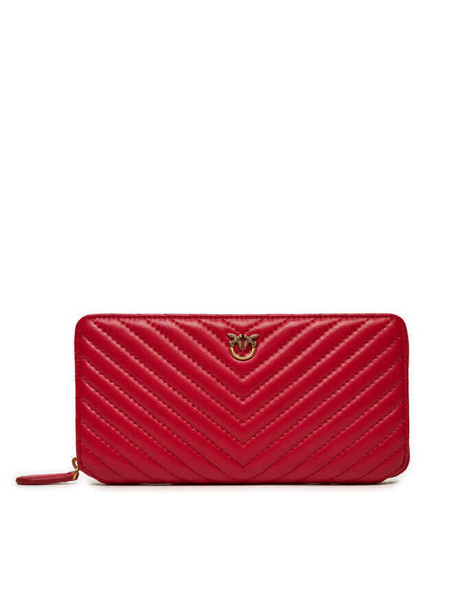 

Большой кошелек Pinko, красный