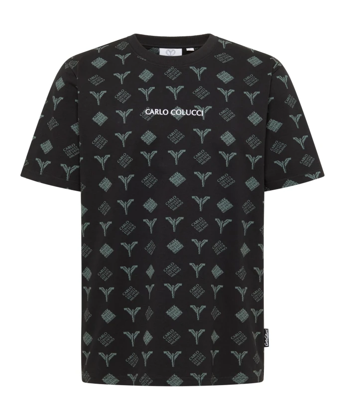 

Футболка с логотипом - распродажа в Черную пятницу от Falchi Carlo Colucci, черный