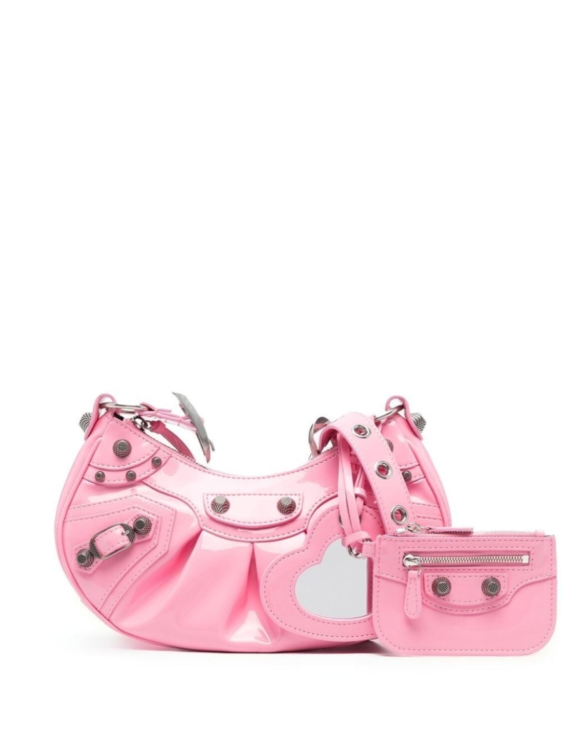 

Сумка на плечо Balenciaga Le Cagole, розовый