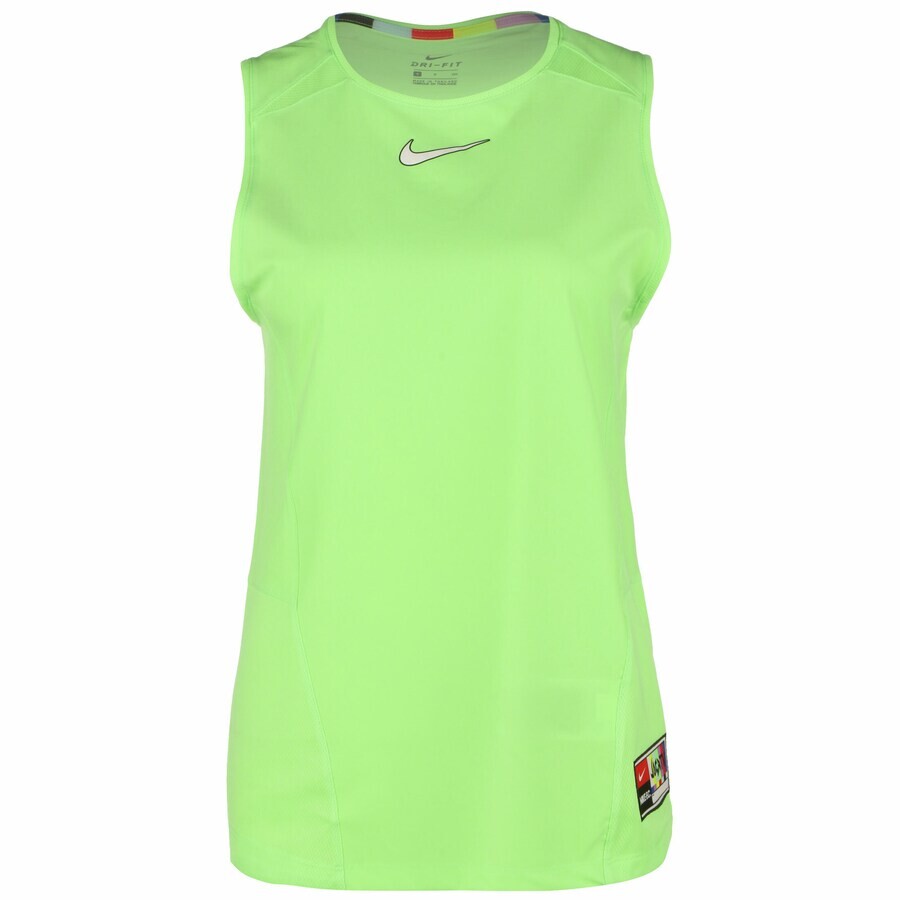 

Спортивный топ NIKE Sports Top, лаймовый