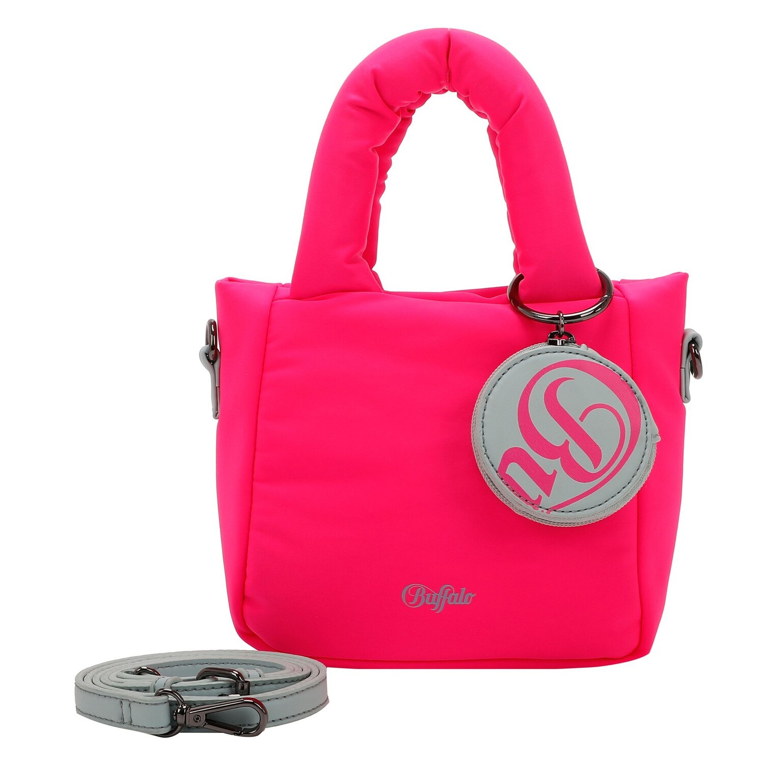 

Сумка Buffalo Boxy25 Mini Bag Handtasche 17.5 cm, цвет neon pink, Розовый, Сумка Buffalo Boxy25 Mini Bag Handtasche 17.5 cm, цвет neon pink